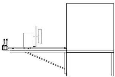 Swab flocking machine for nucleic acid detection sampling