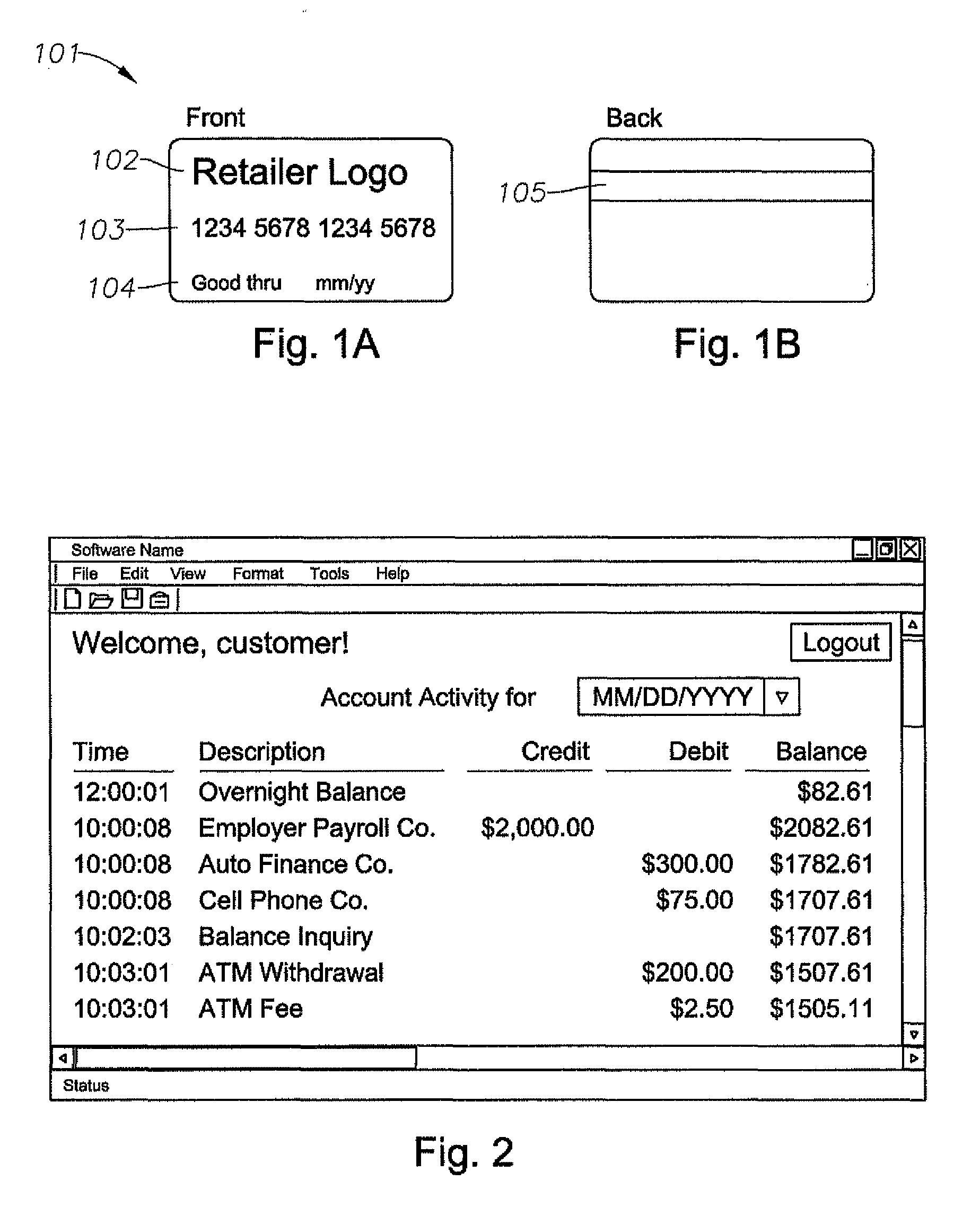 Transfer account systems, computer program products, and associated computer-implemented methods