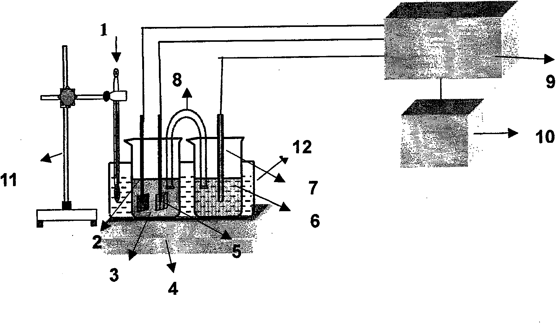 Modified method for preparing single c-axis oriented zinc oxide film by electrochemical deposition process