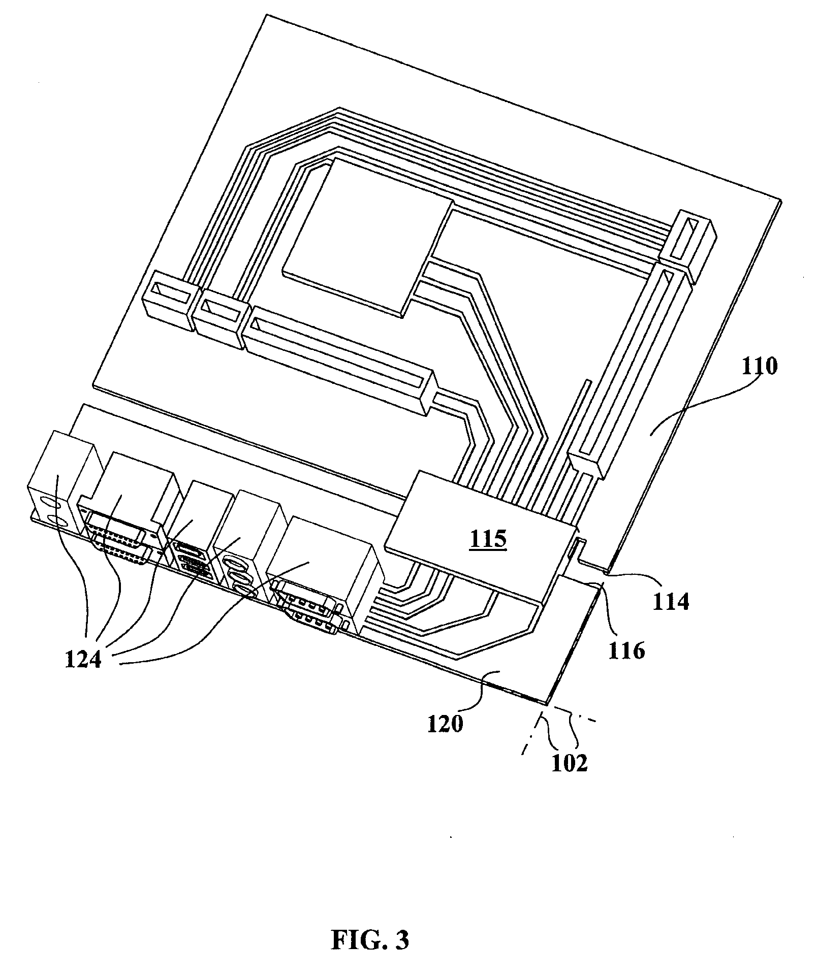 Computer system having customizable printed circuit boards