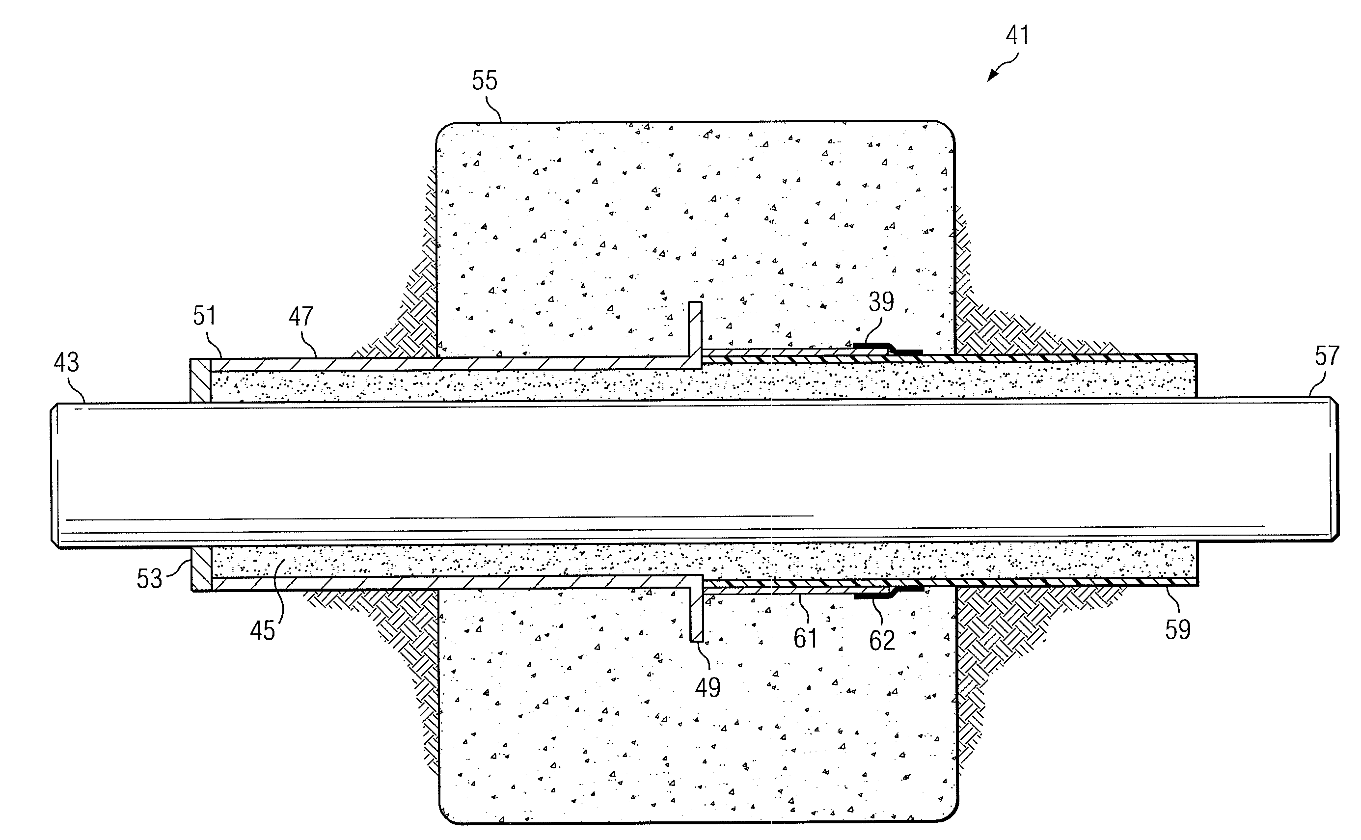 Anchor System for Pre-Insulated Piping