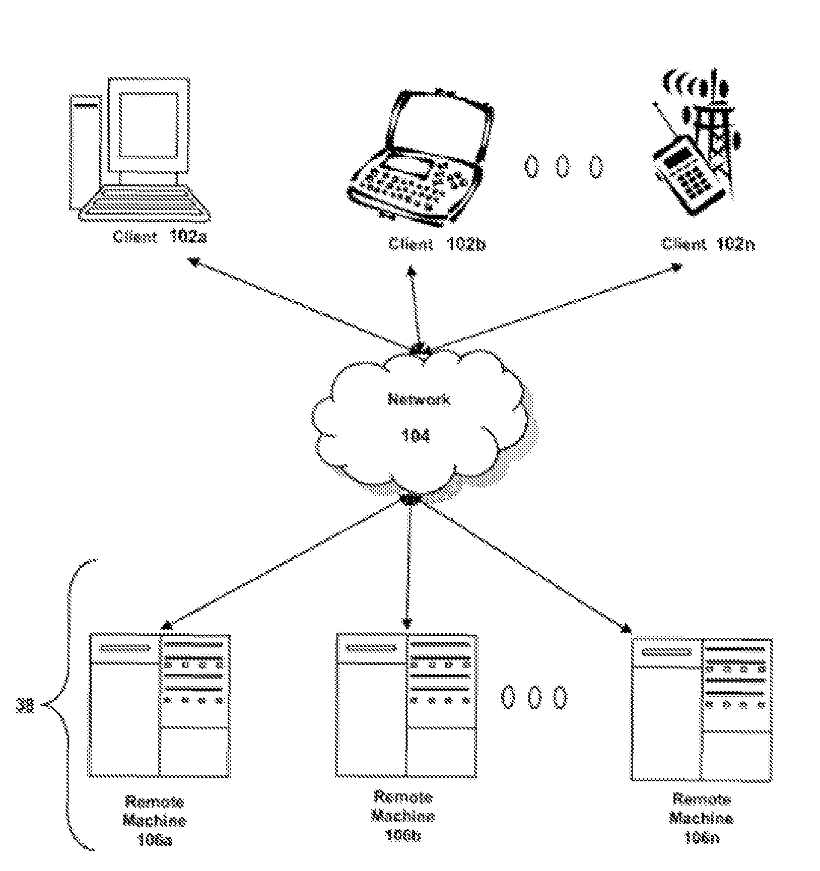 Transparent user interface integration between local and remote computing environments