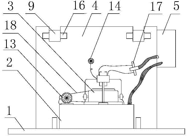 Roller detaching device