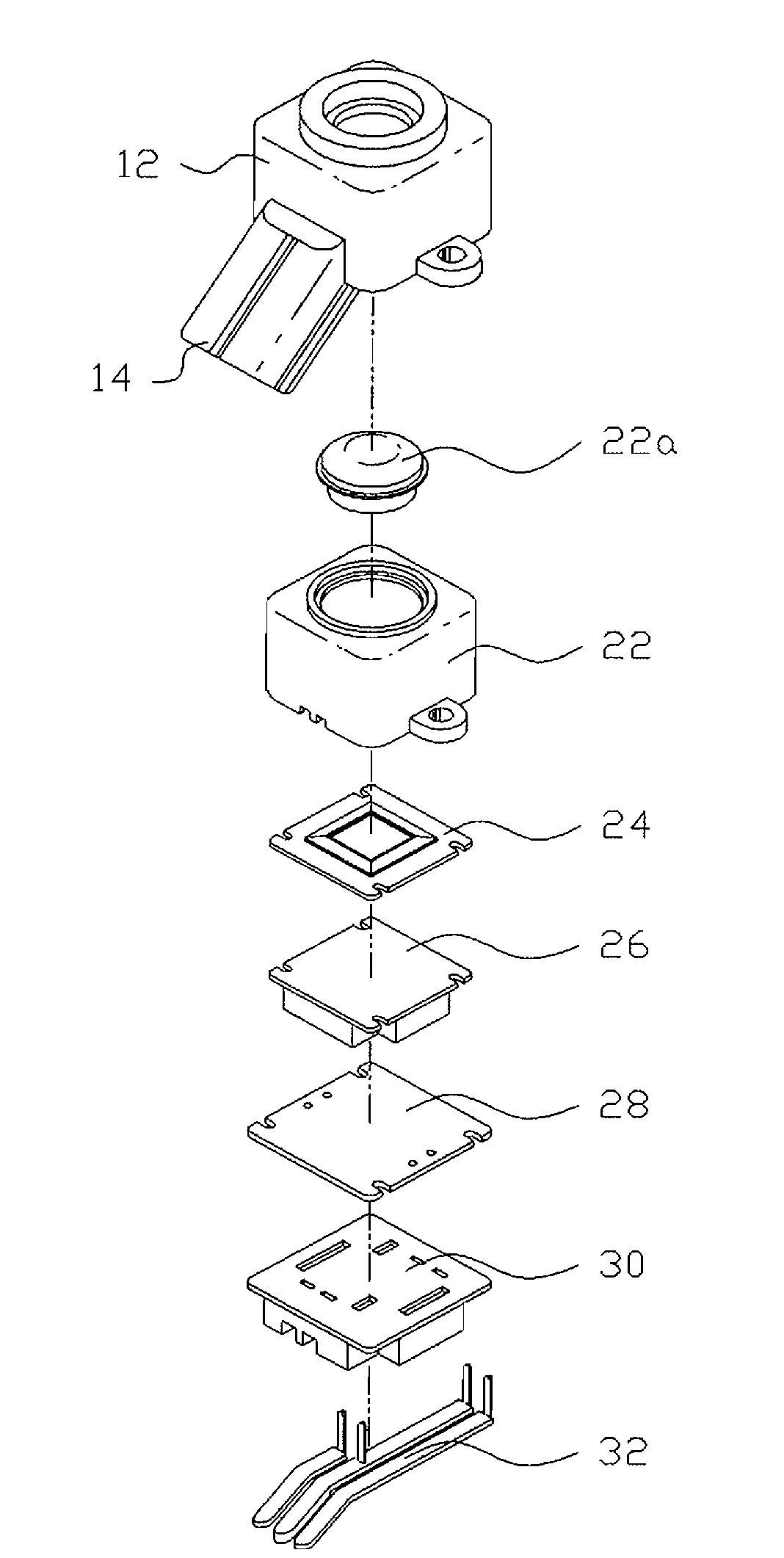 Camera Integrated with Connector for Vehicle and Method of Manufacturing Thereof