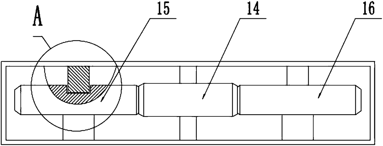 Feed stirring device for livestock rearing