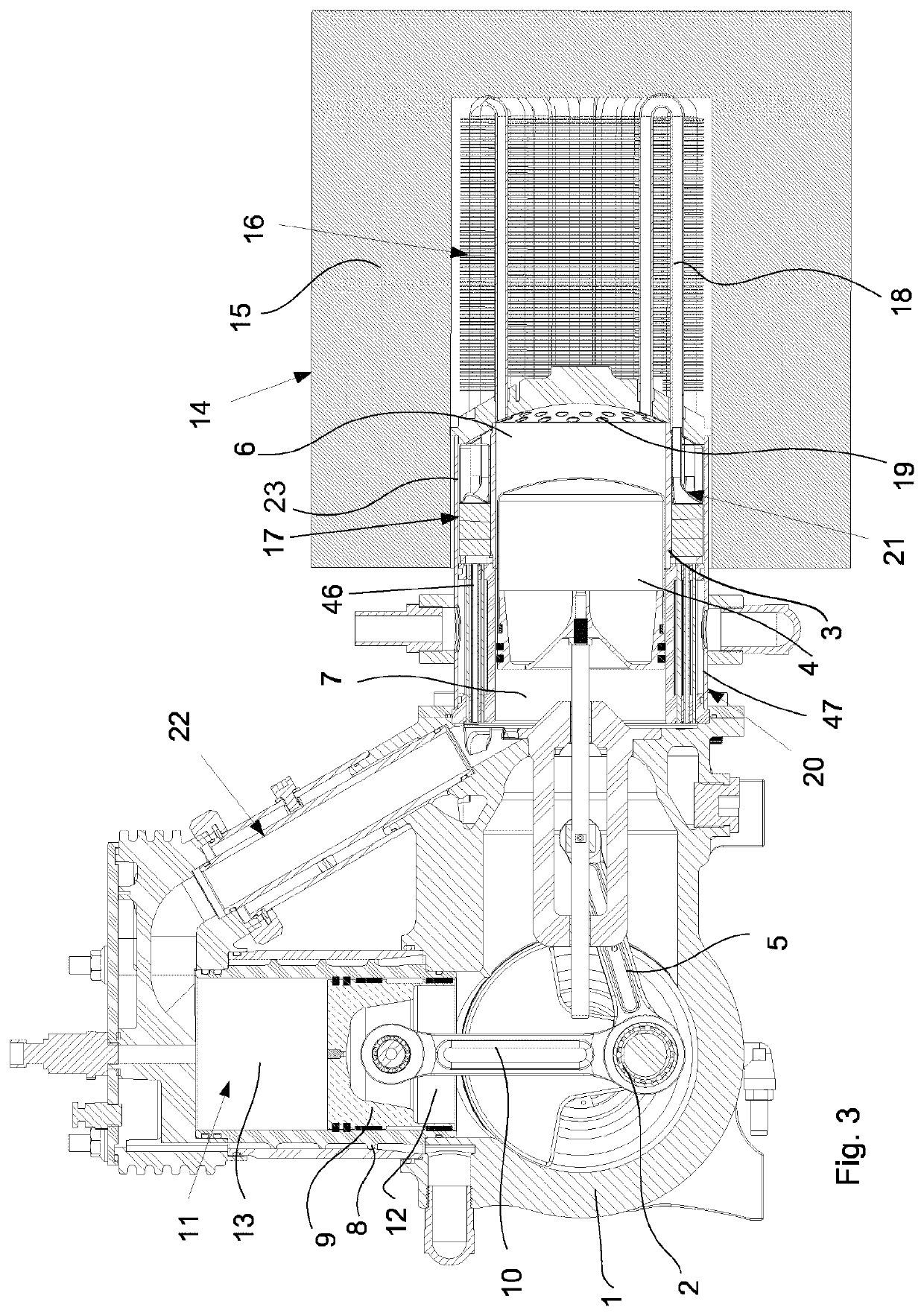 Stirling engine comprising metal foam regenerator