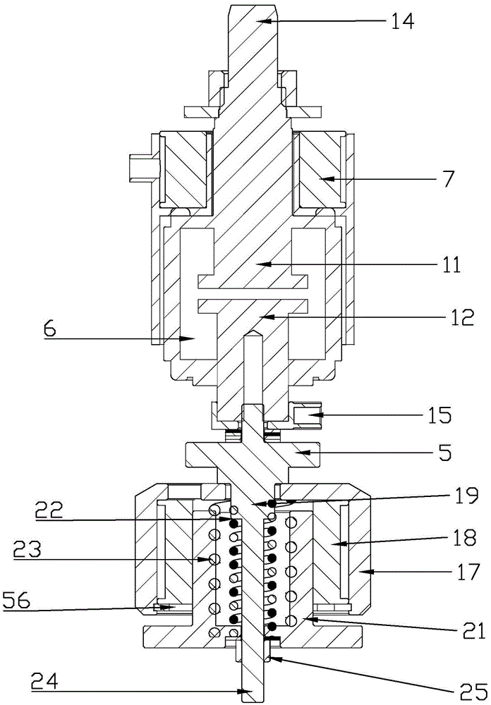 A modular vacuum magnetic starter