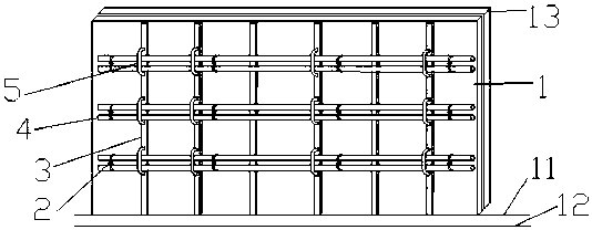Overall construction method of outer wall assembly timber formwork