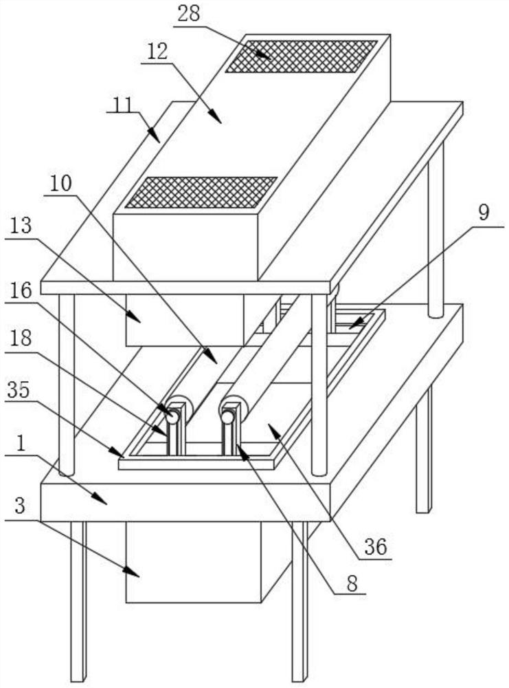 Wood drying device and using method thereof