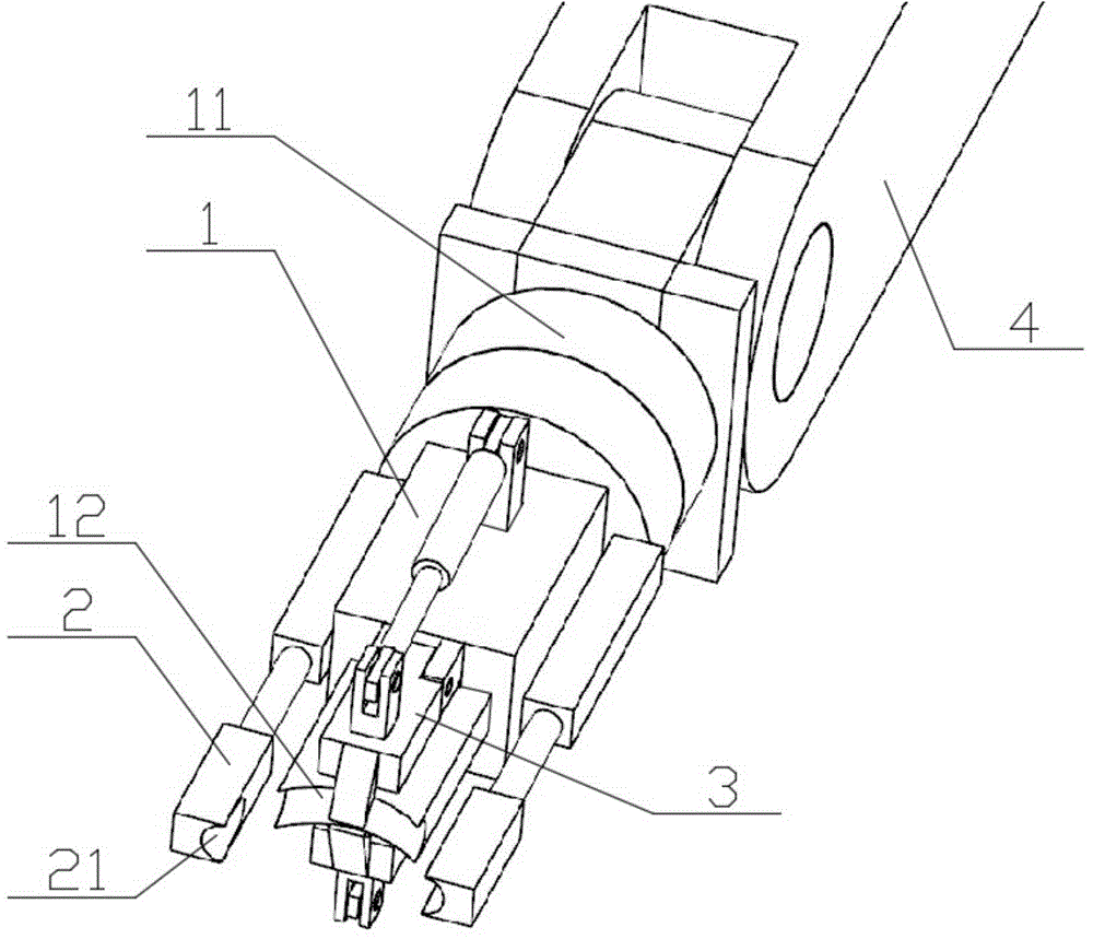 Unordered automatic pipe grabbing and inserting manipulator for small U-shaped pipes of fin assembly