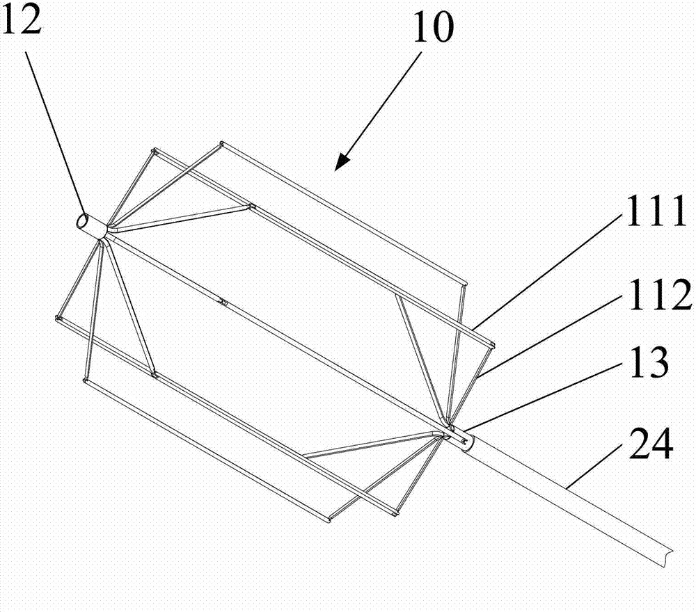 Dilator and conveying mechanism thereof