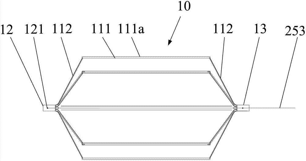 Dilator and conveying mechanism thereof