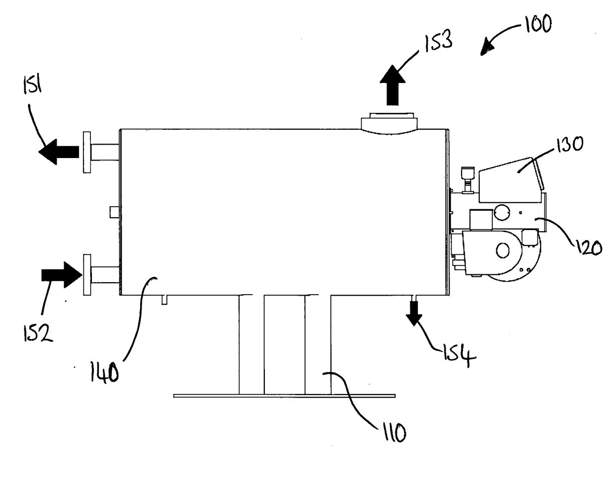 Condensing boiler