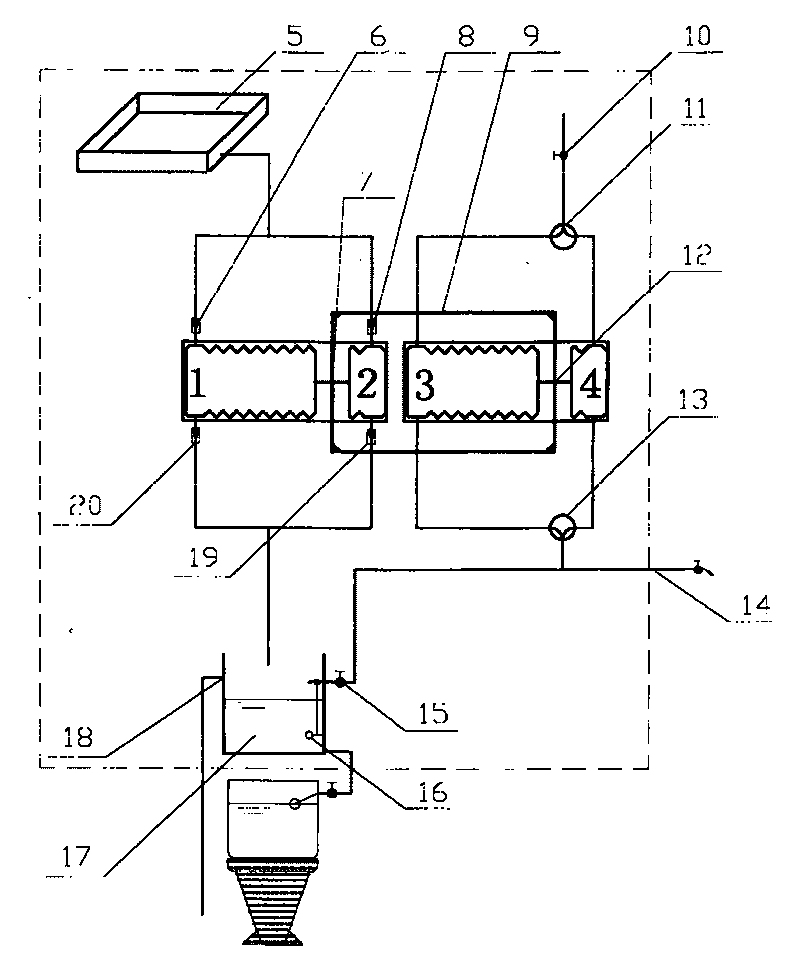 Water saving device for automatically reclaiming domestic waste water