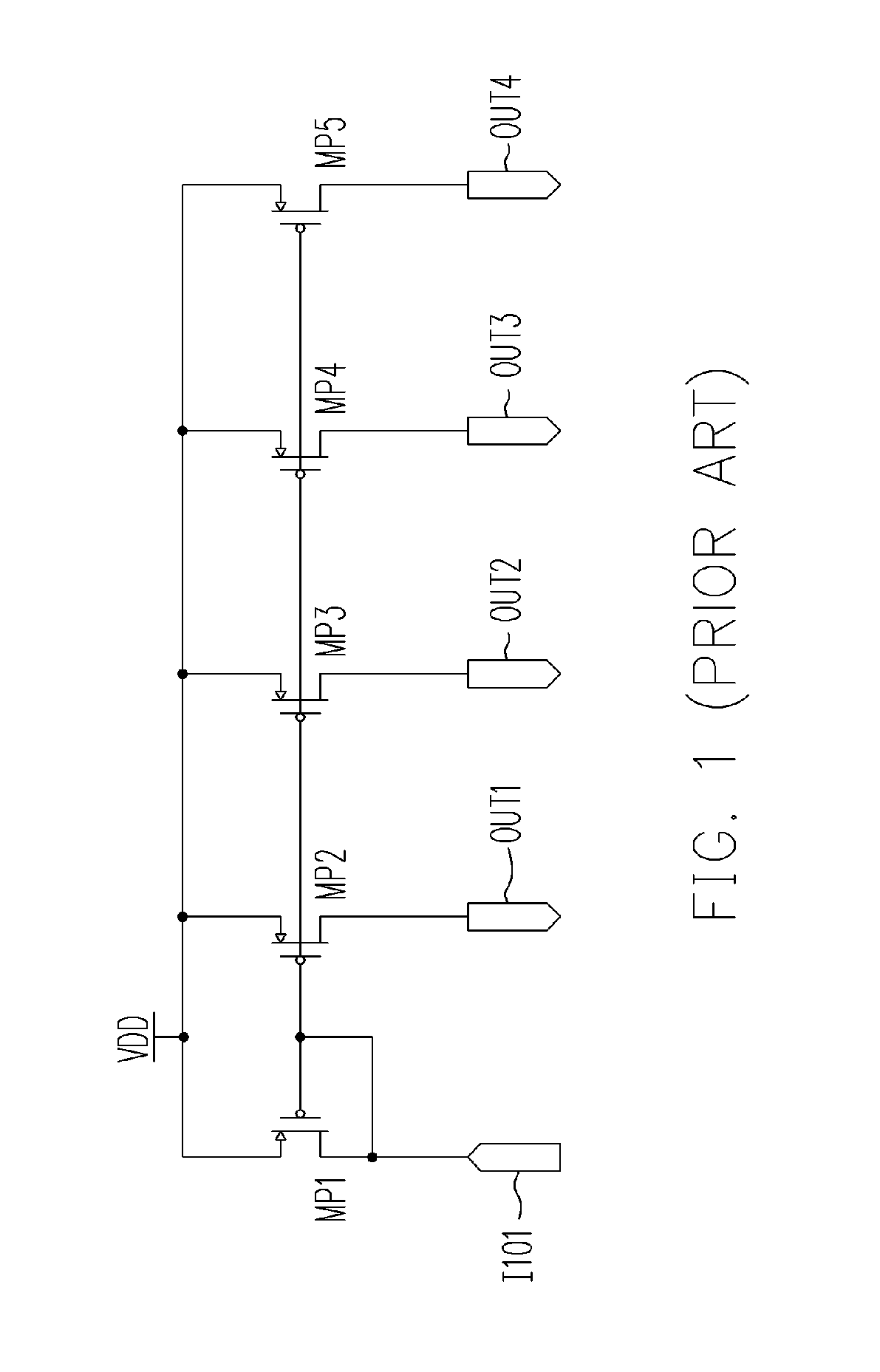 Chain-chopping current mirror and method for stabilizing output currents