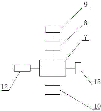 High-temperature dust-collection baffle folding and unfolding apparatus