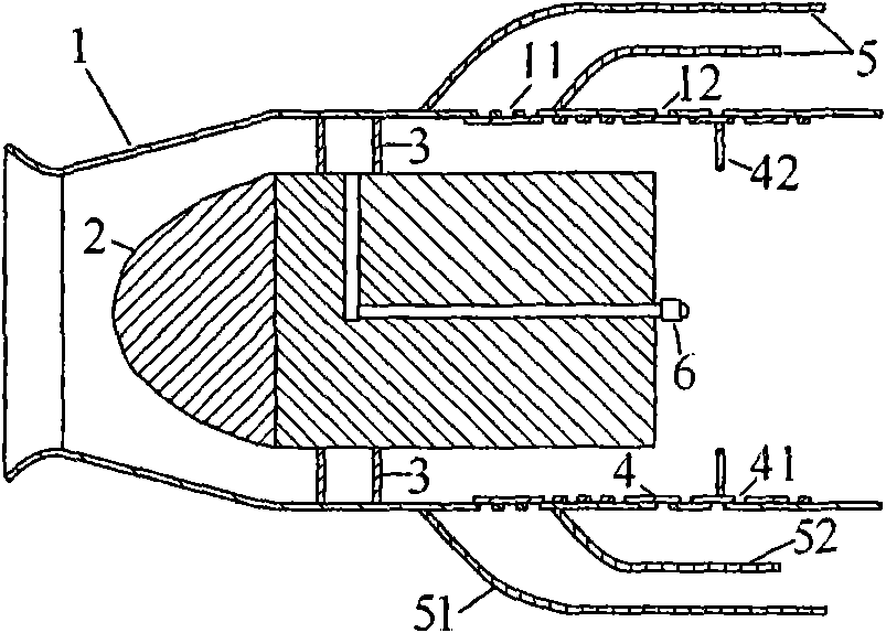 Air inlet channel of air-breathing type pulse detonation engine