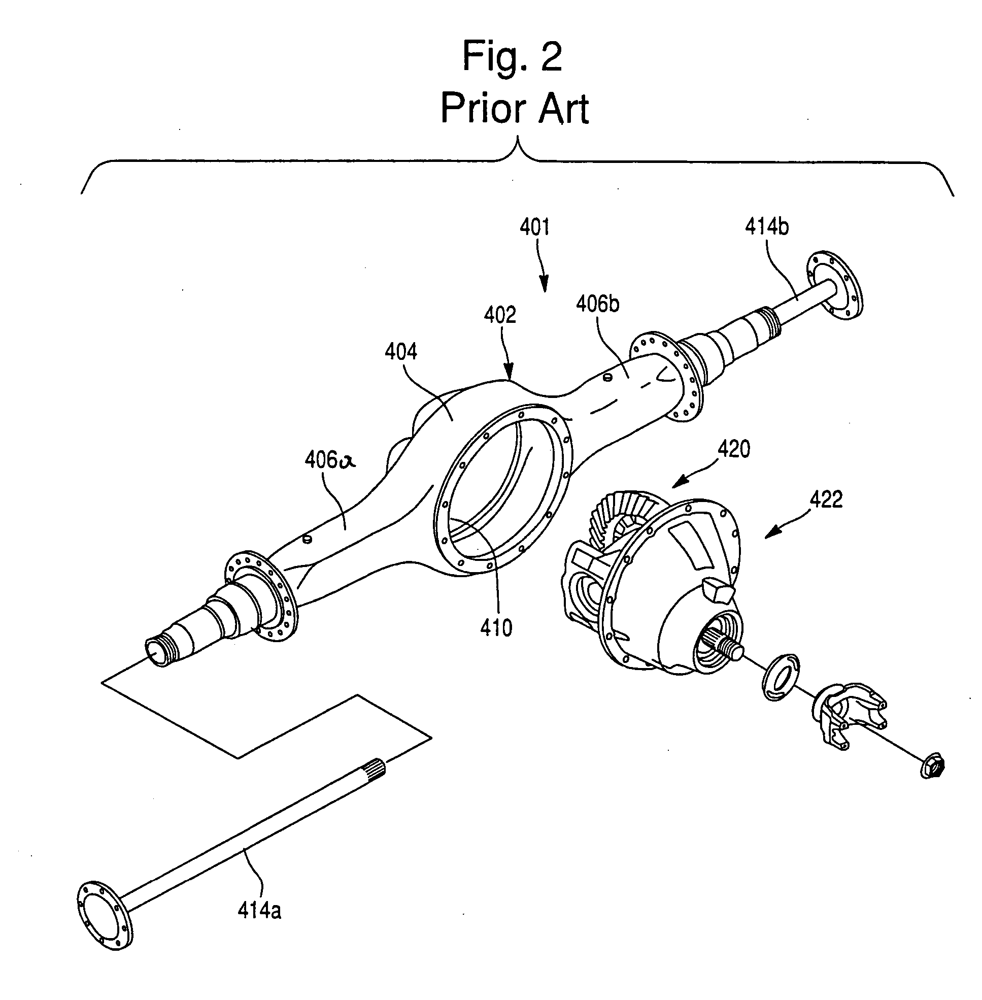 Adjustable flange device for cover member in drive axle assembly