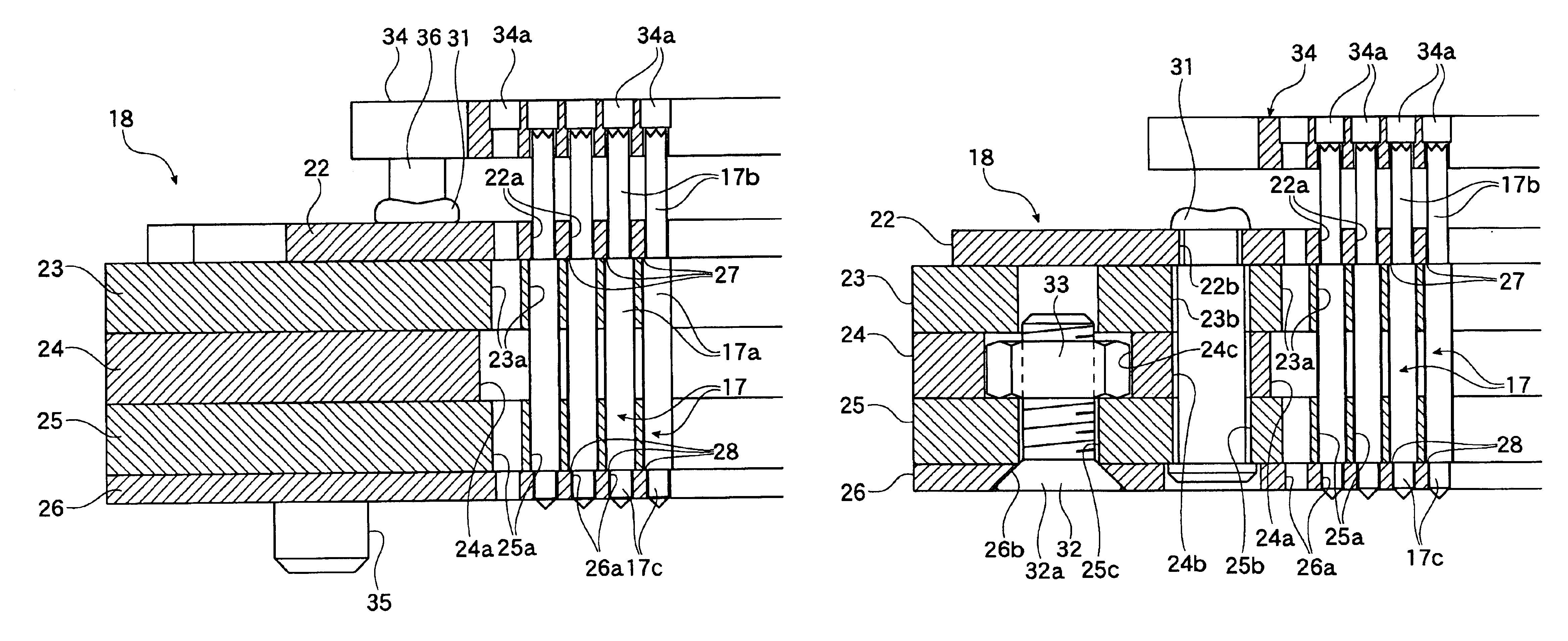 Socket for electrical parts having spacer