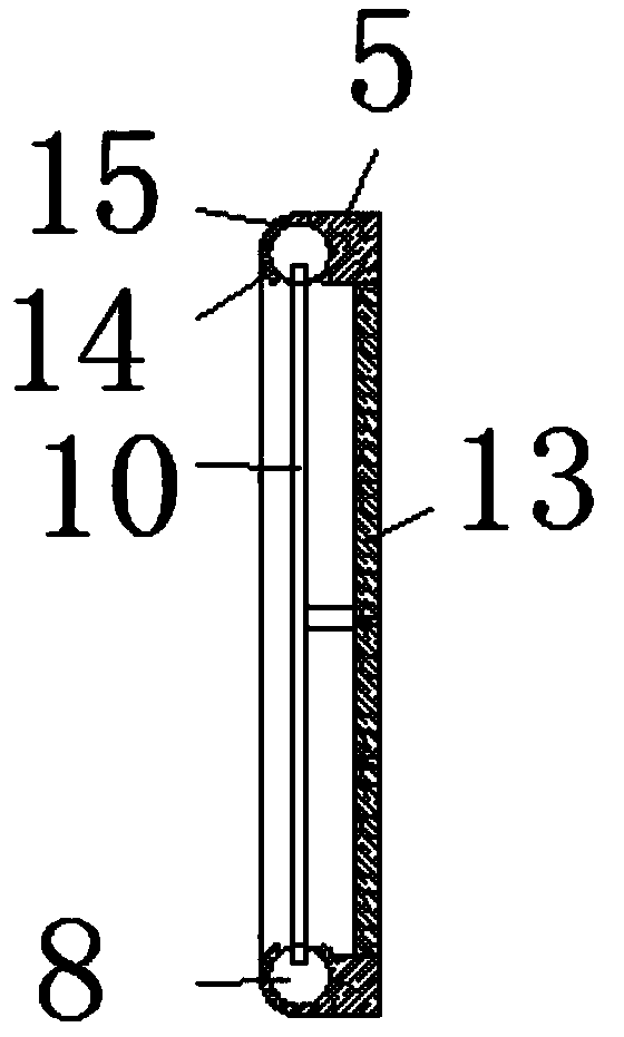 Charging hole for feed for live pigs