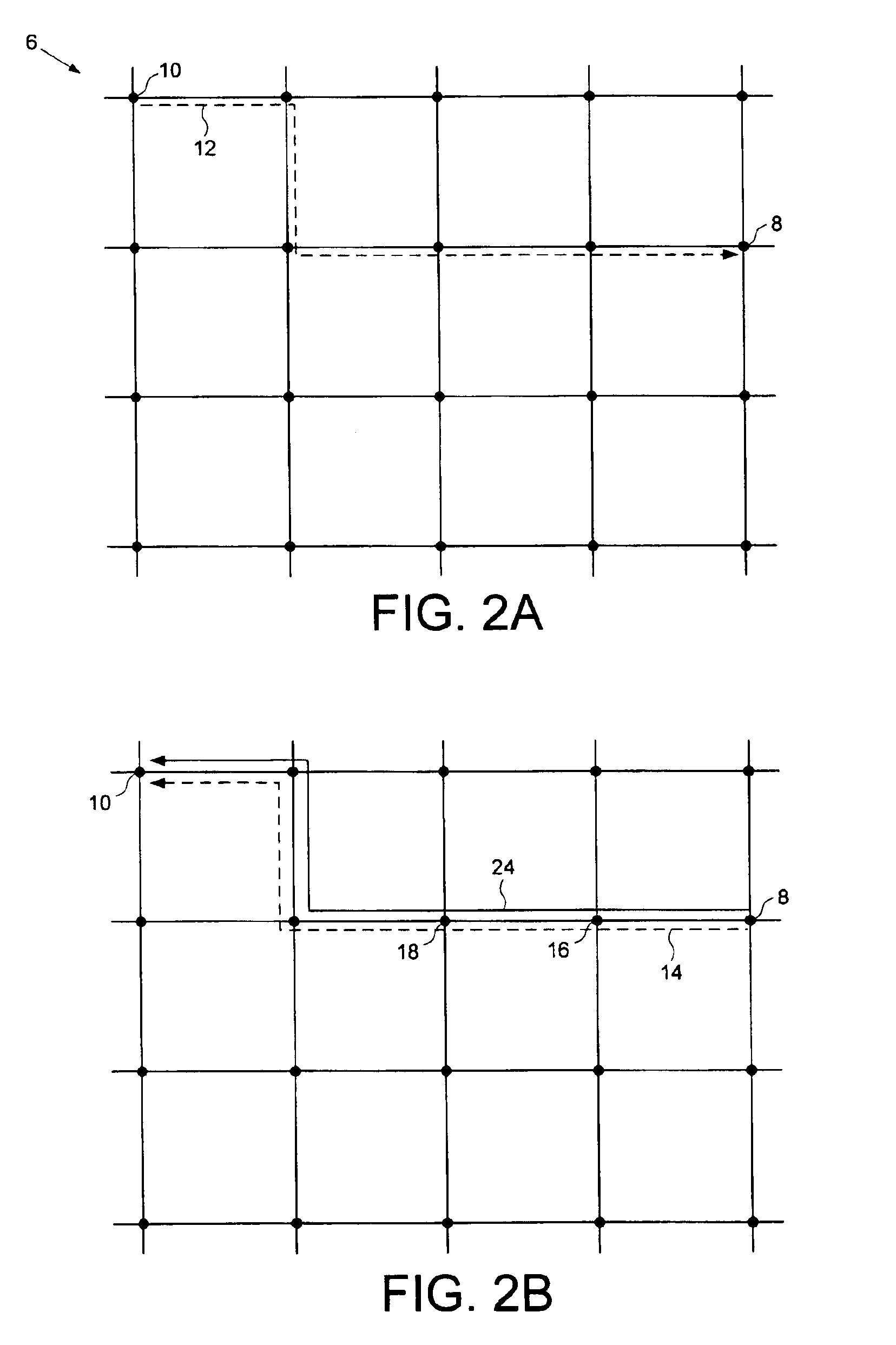 Distributed resource reservation system for establishing a path through a multi-dimensional computer network to support isochronous data