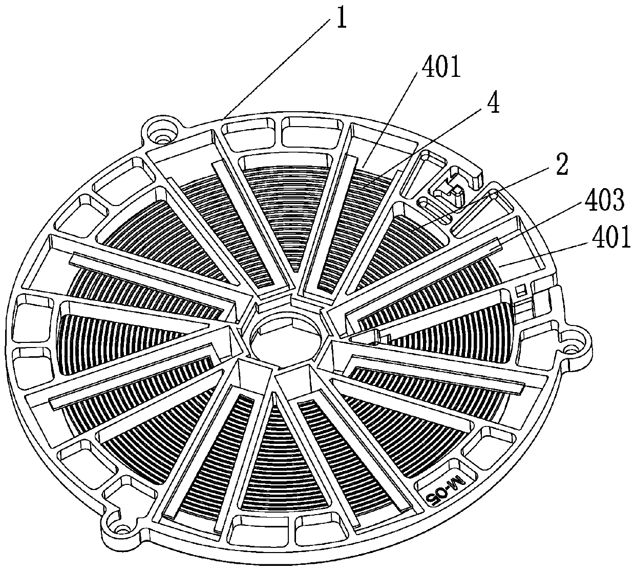 an electromagnetic coil