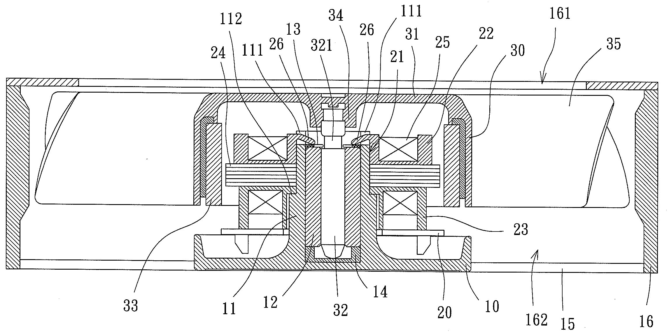 Stator Device, Motor Constructed Thereby, and Heat-Dissipating Fan Including The Stator Device
