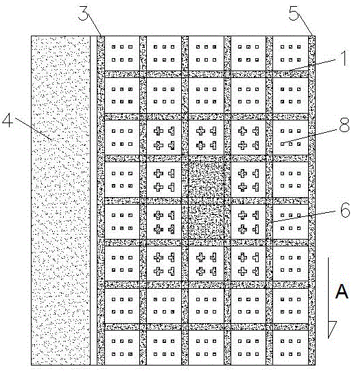 Method for conducting goaf partial filling according to roof caving characteristics