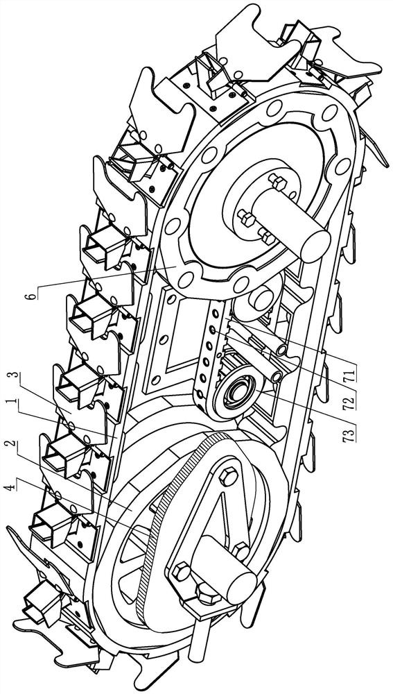 Crawler-type high-speed seeding or seed-metering method and device and seeding machine formed by same