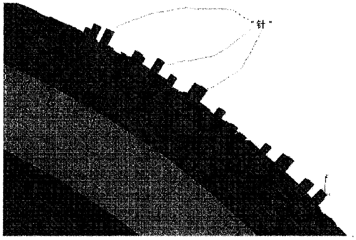 Surgical implant device incorporating porous surface