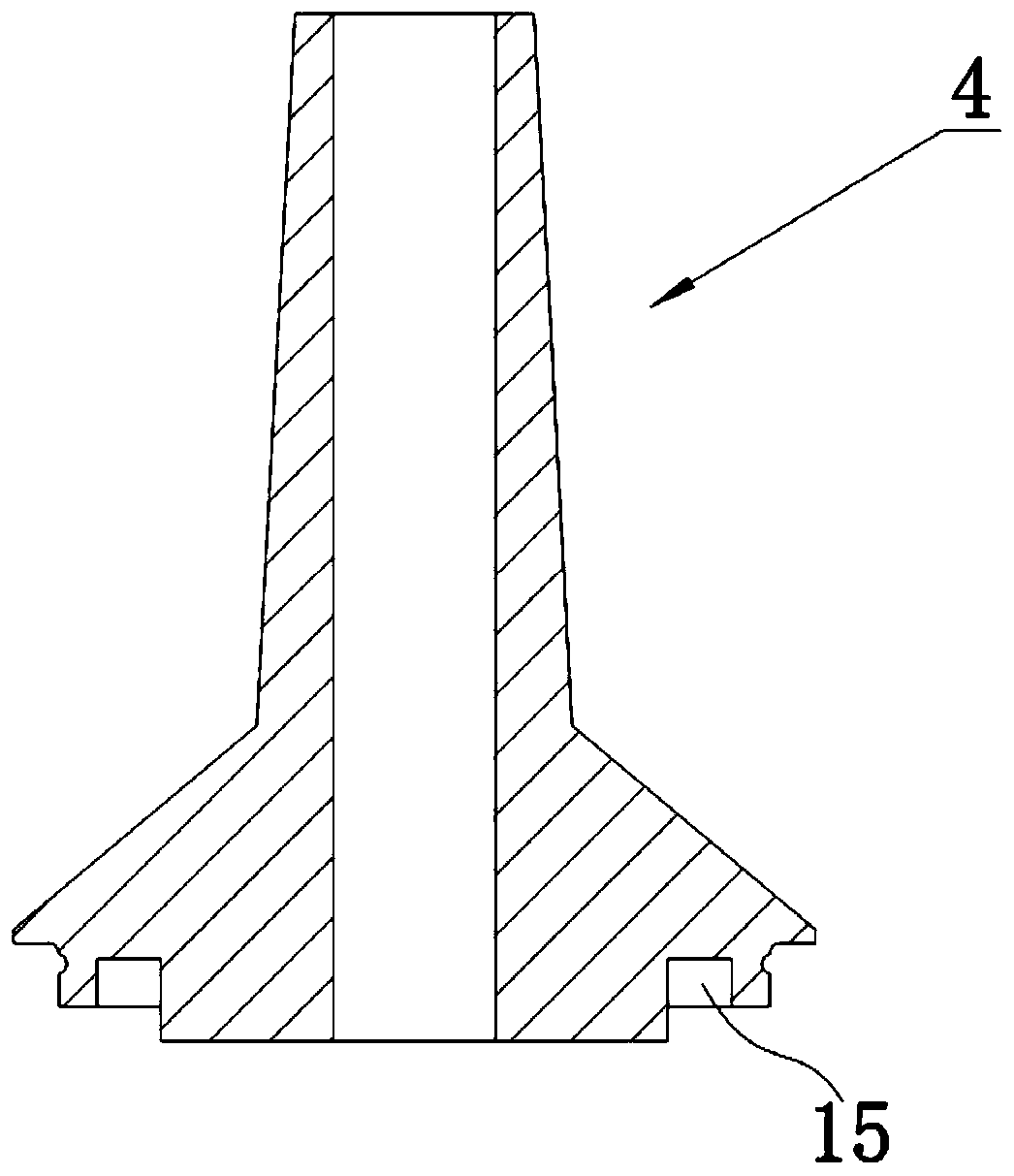 Special vibration damper for pulsator washing machine