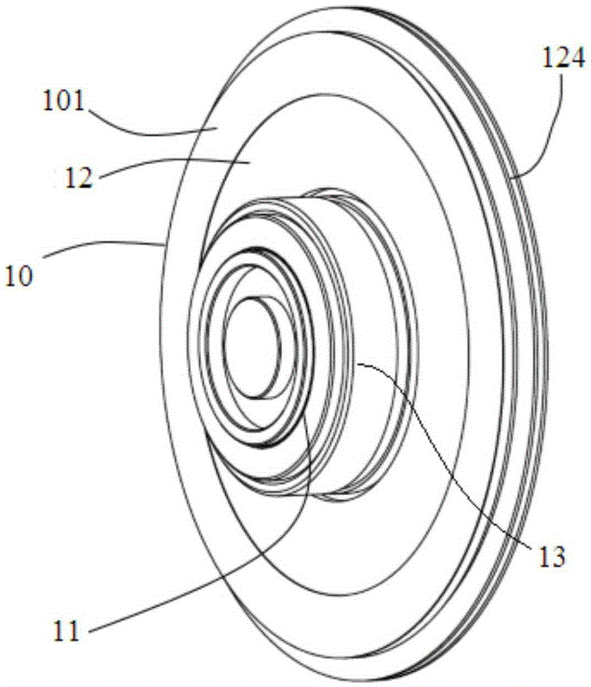 Color wheel assembly and projection device