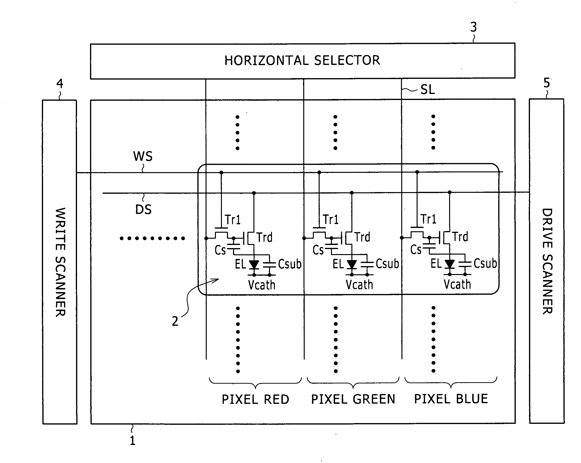 Display apparatus and drive method thereof and electronic device
