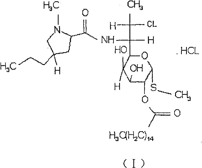 Antibacterium compounds containing clindamycin hydrochloride