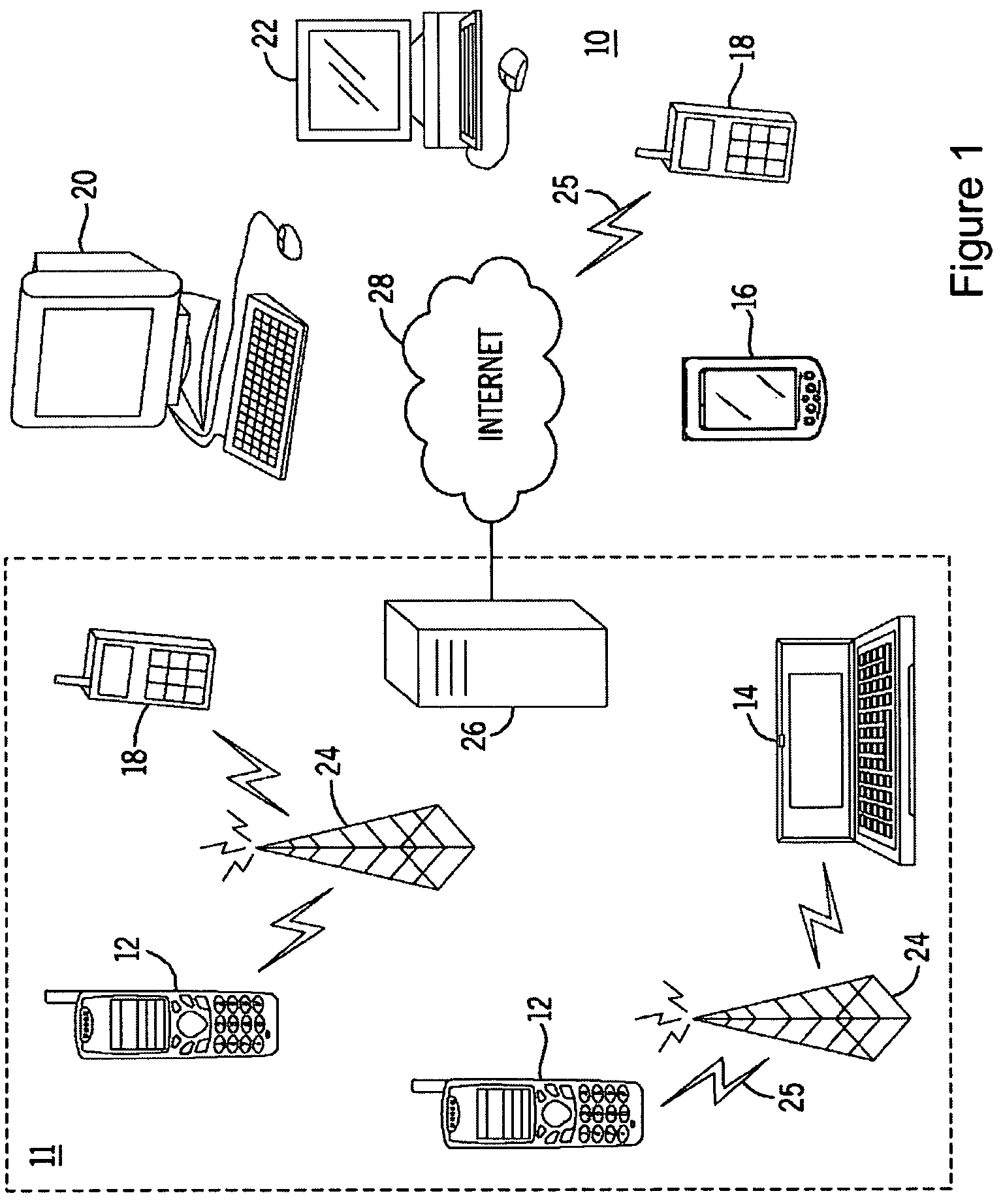 Method providing positioning and navigation inside large buildings
