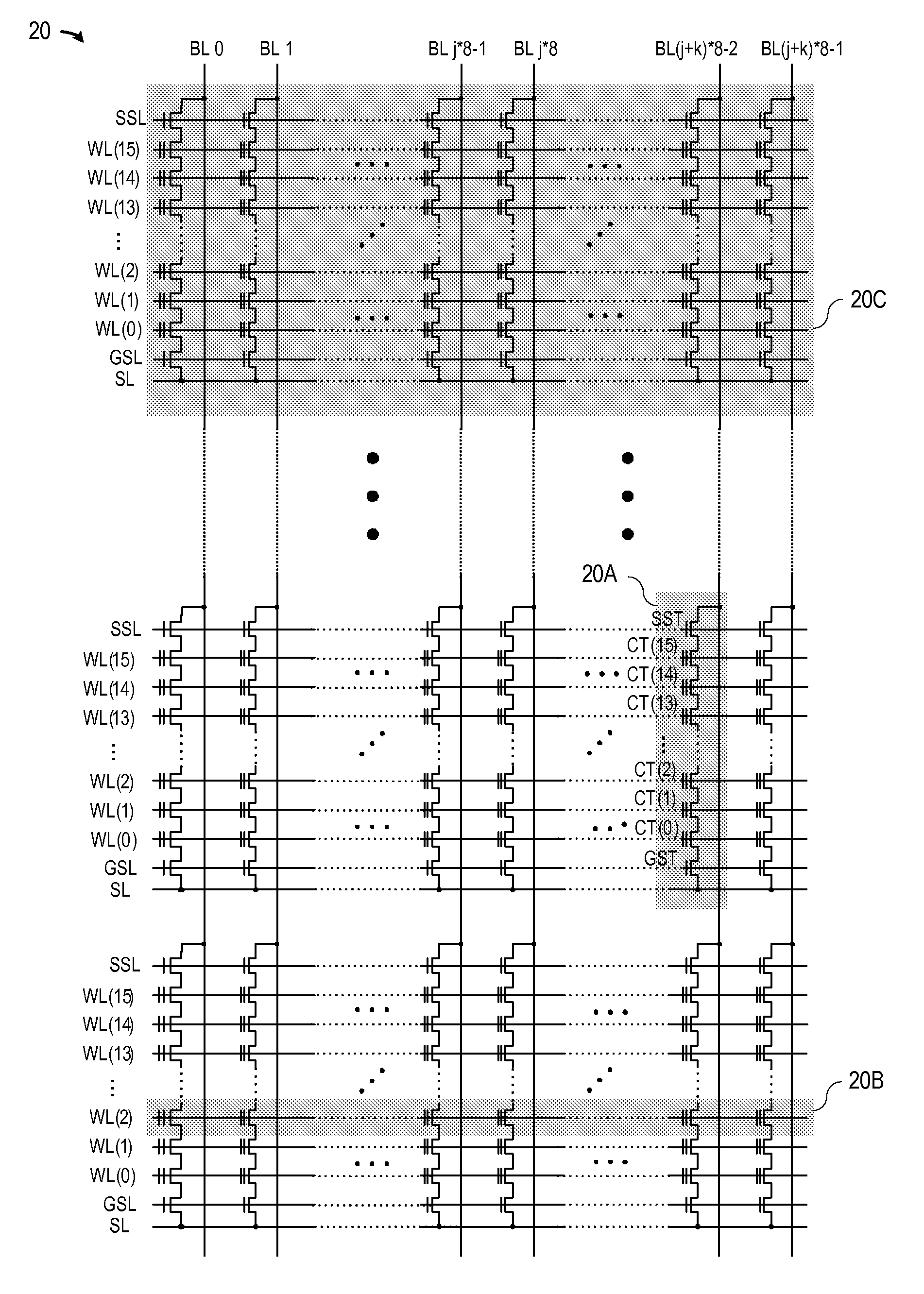 Three Dimensional Nonvolatile Memory Cell Structure with Upper Body Connection