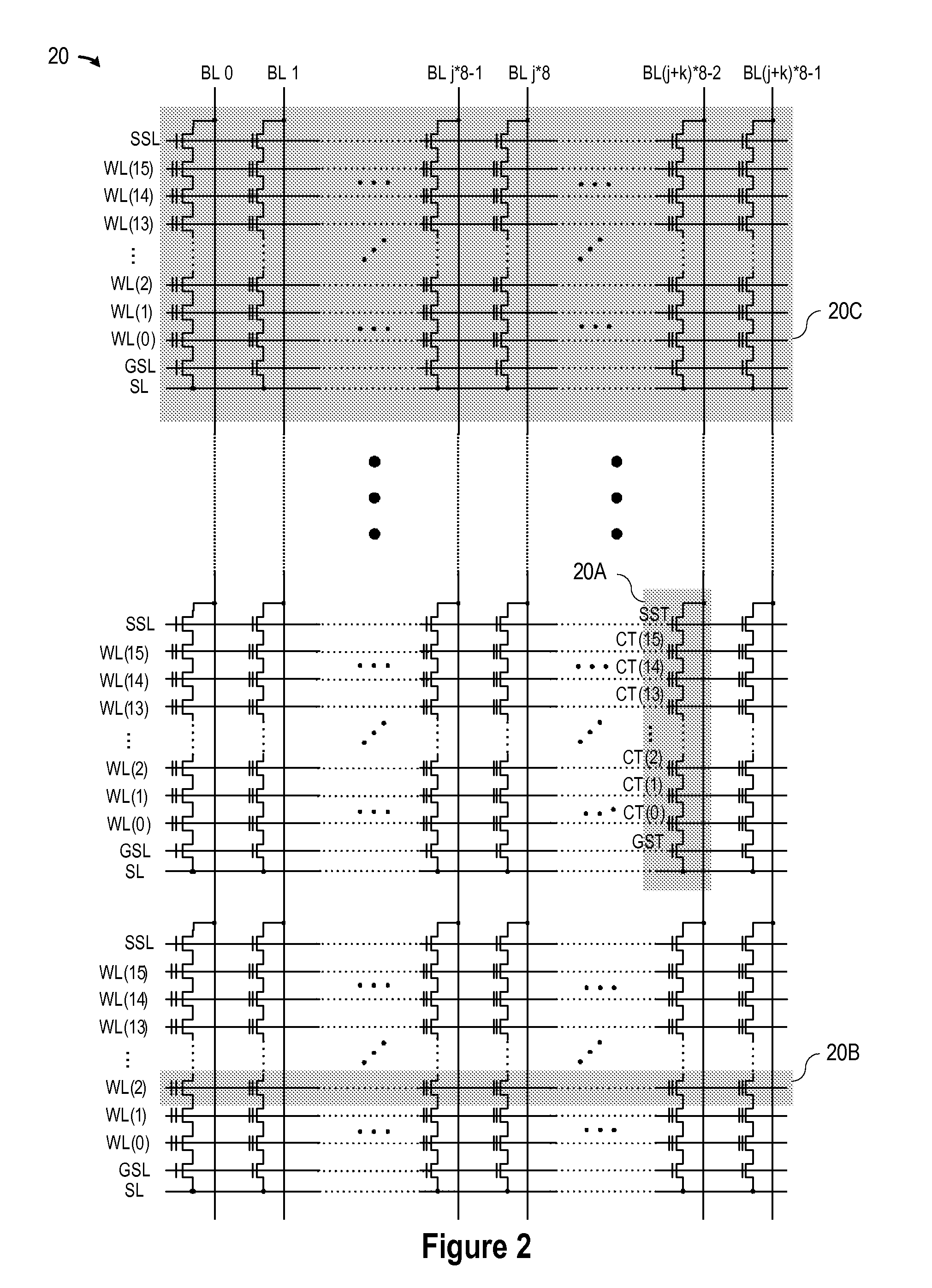 Three Dimensional Nonvolatile Memory Cell Structure with Upper Body Connection