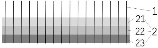 Implantation method of z-pin large thickness