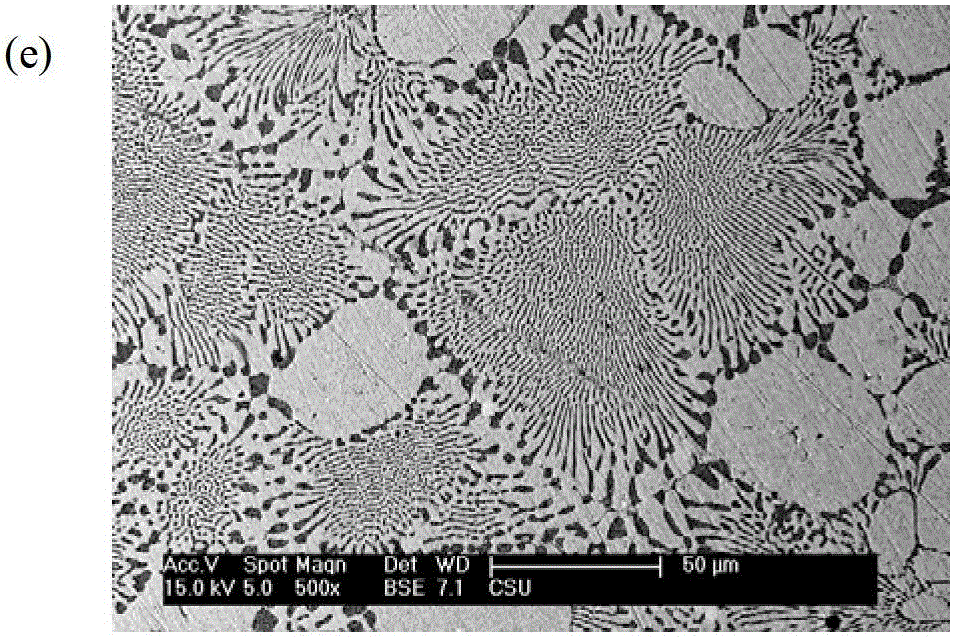 A strontium-containing cast zinc alloy and its preparation method