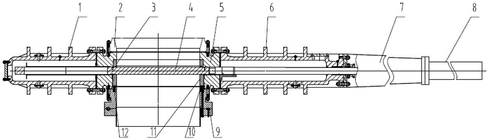 A valve for coking tower