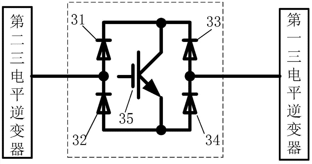 Dual-three-level online-topology switchable inverter