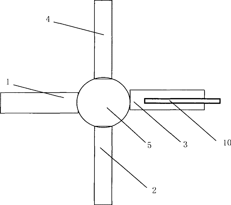 Silicon wafer transferring arm and use method thereof