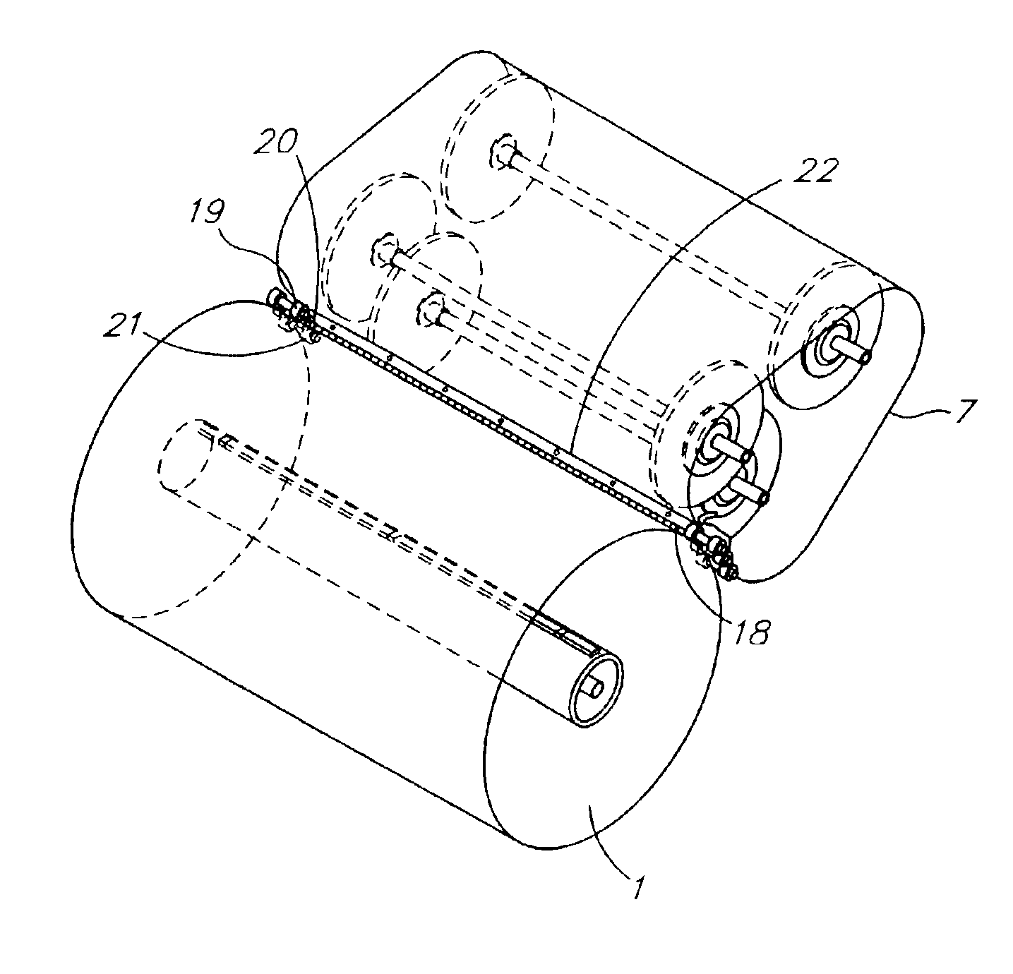 Native seed harvester with cam design