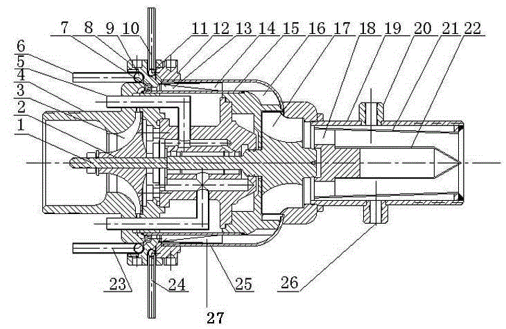 Method for reducing self-consumption power of dual-mass combined cycle turbine