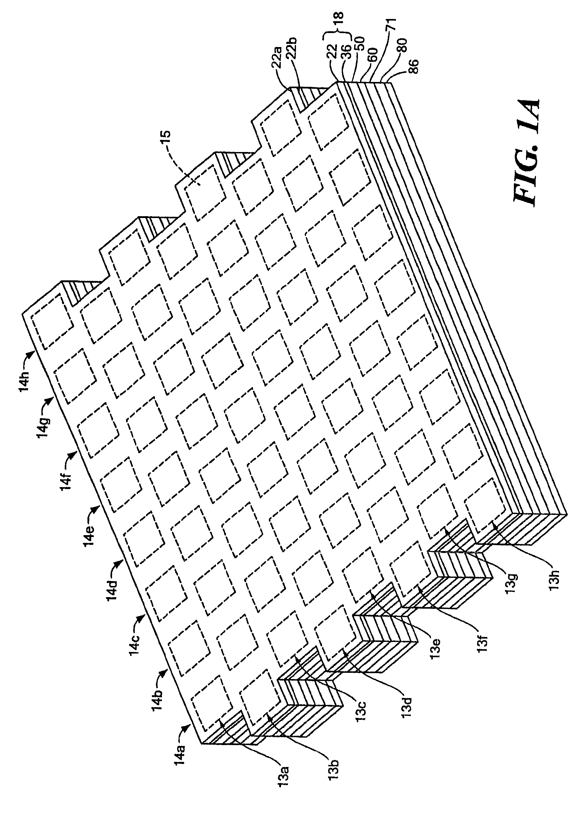 Tile sub-array and related circuits and techniques