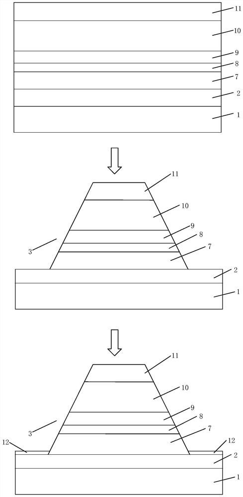 InAlAs avalanche photodetector and production method thereof