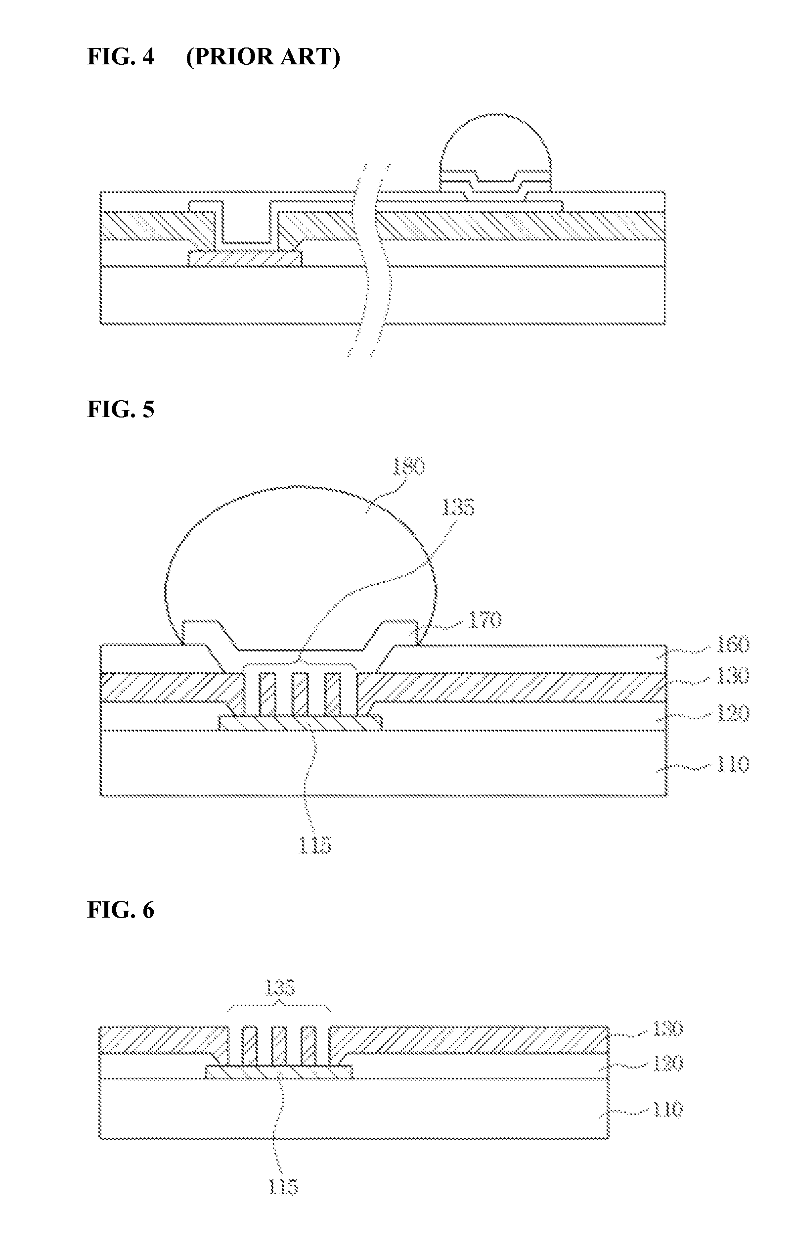 Bump with multiple vias for semiconductor package and fabrication method thereof, and semiconductor package utilizing the same