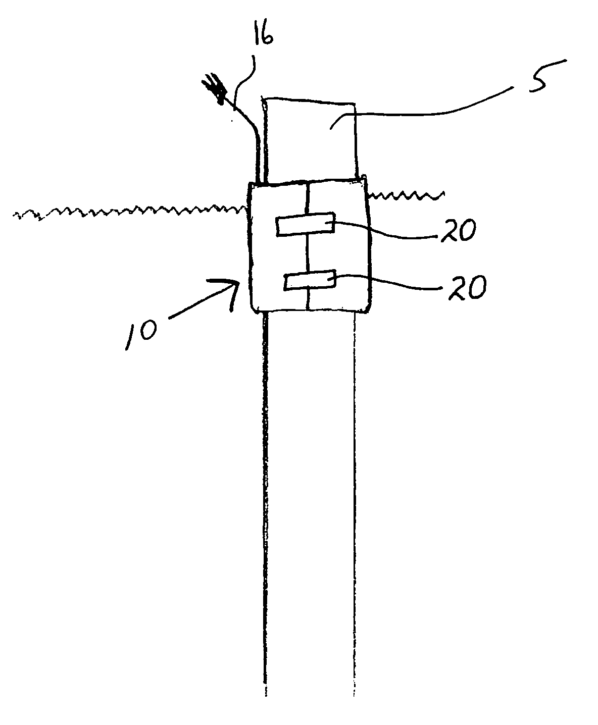 Method and apparatus for preventing dock or structure piling uplift