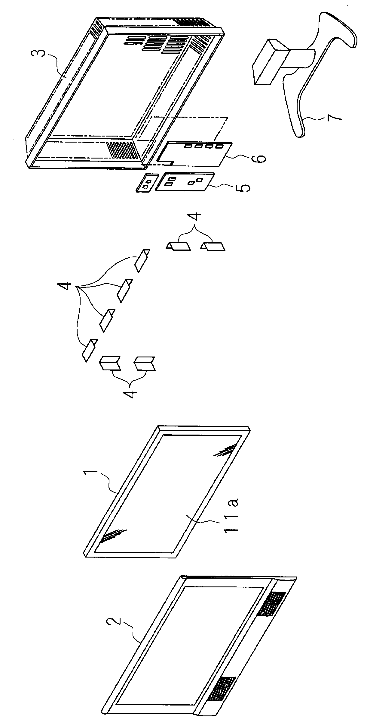 Display device and television receiver