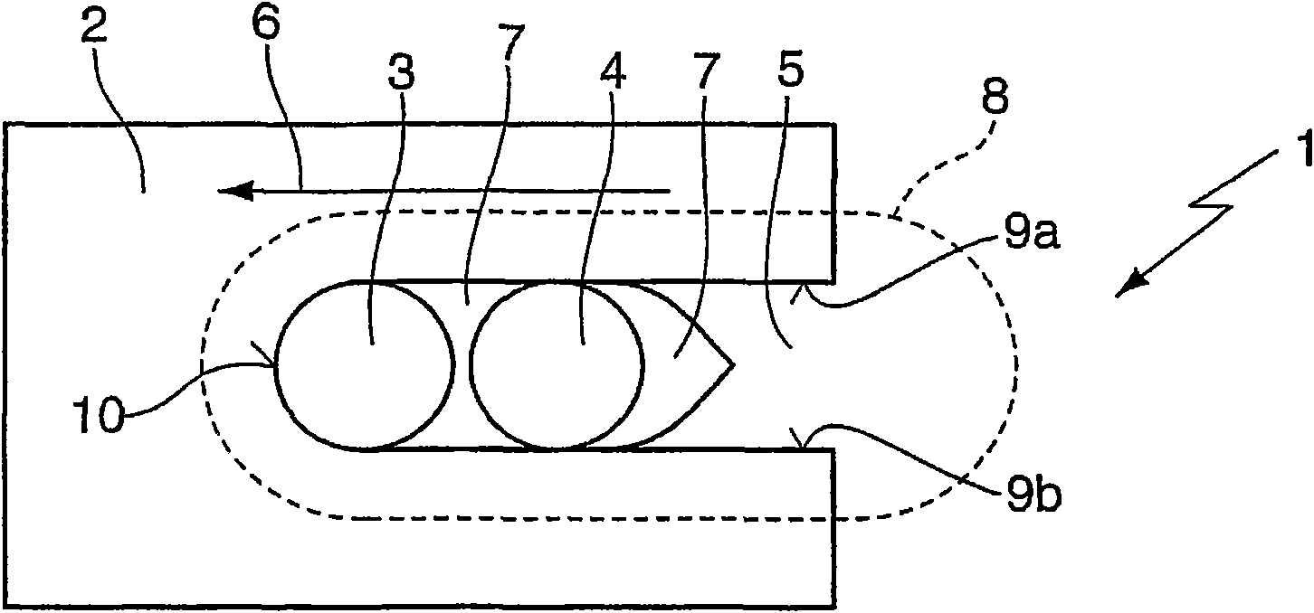 Method for the keyhole-free laser fusion cutting using leading and trailing laser beams